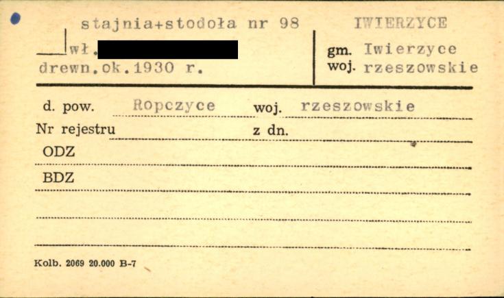 stodoła ze stajnią, skan 1