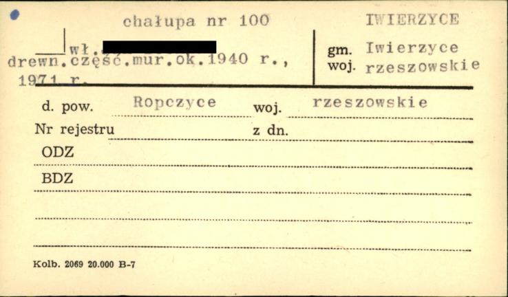chałupa, skan 1