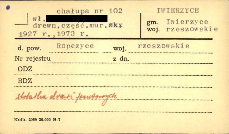 chałupa, skan 1