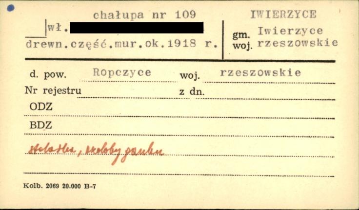 chałupa, skan 1