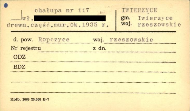 chałupa, skan 1