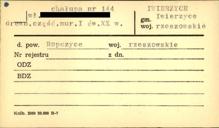 chałupa, skan 1