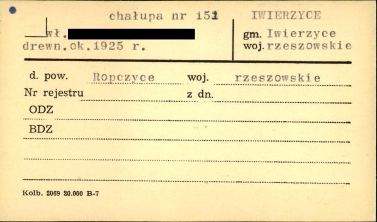 chałupa, skan 1