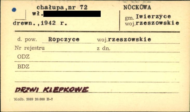 chałupa, skan 1