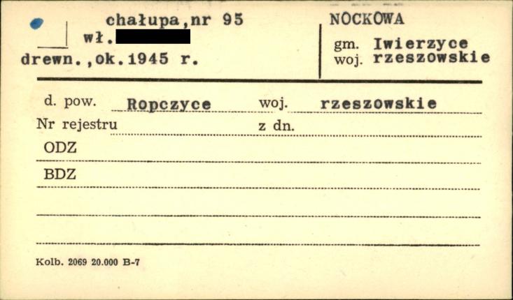chałupa, skan 1