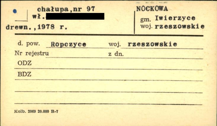 chałupa, skan 1