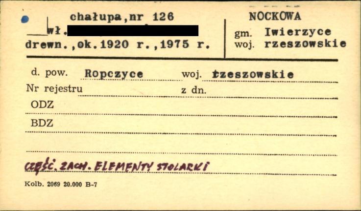 chałupa, skan 1
