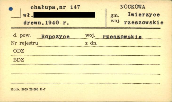 chałupa, skan 1