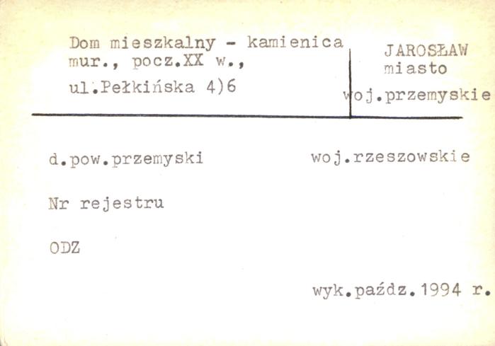 dom mieszkalny - kamienica, skan 1