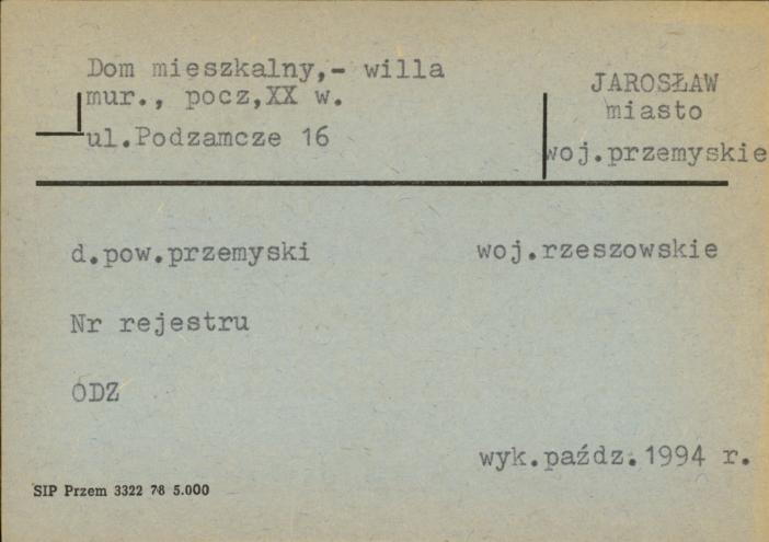 dom mieszkalny - willa, skan 1