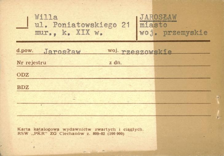 dom mieszkalny - willa, skan 2