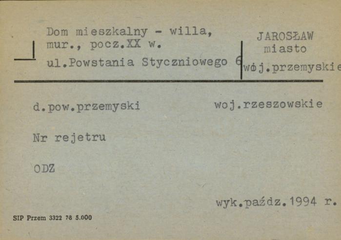 dom mieszkalny - willa, skan 1