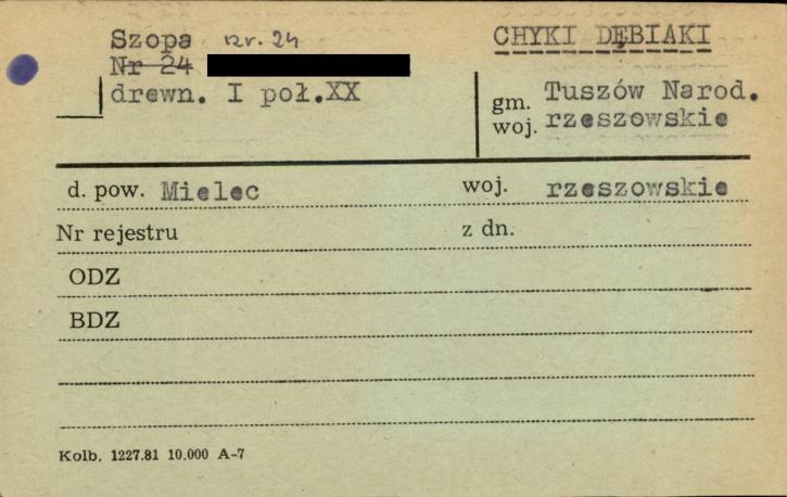 szopa, skan 1