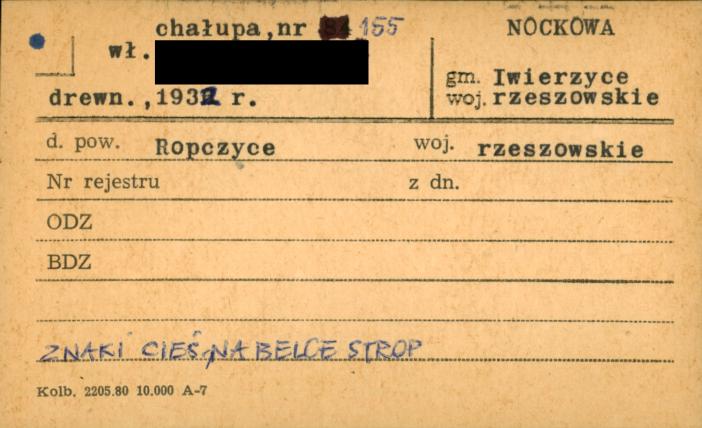 chałupa, skan 1