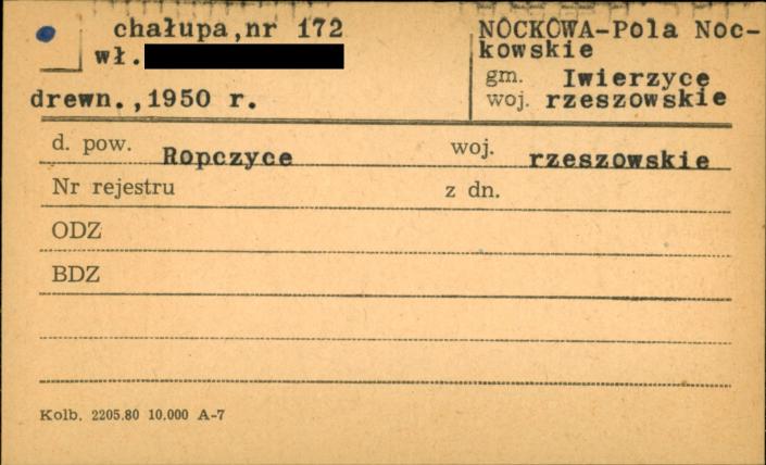 chałupa, skan 1