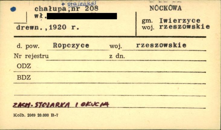 chałupa + stajenka, skan 1