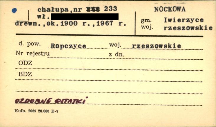 chałupa, skan 1