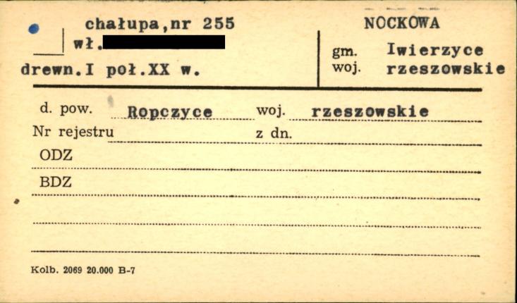 chałupa, skan 1