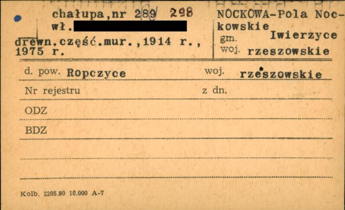 chałupa, skan 1
