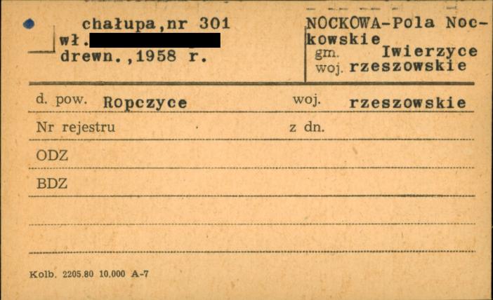 chałupa, skan 1