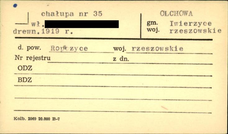 chałupa, skan 1