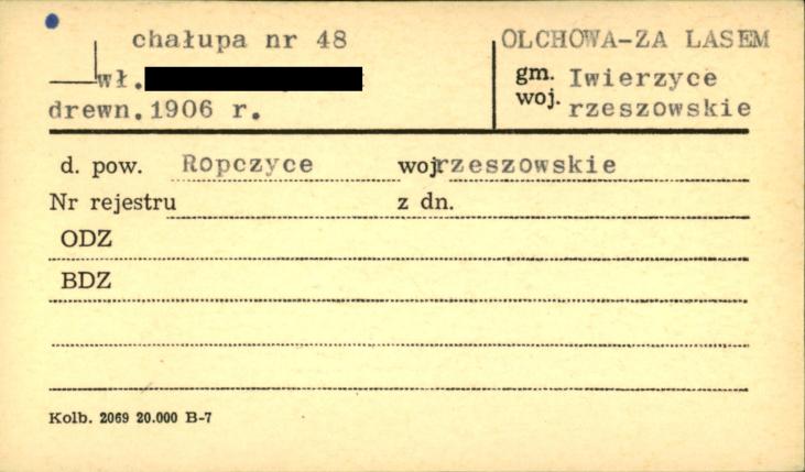 chałupa, skan 1