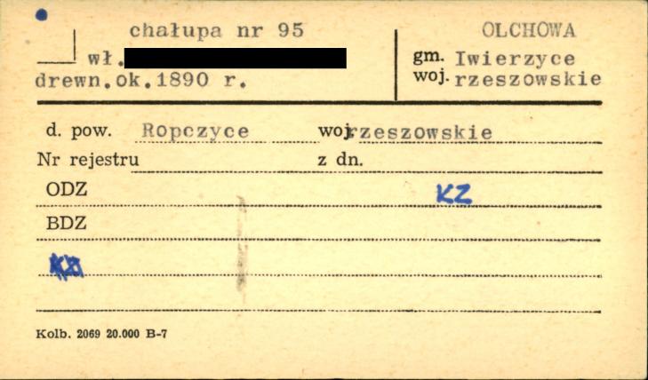 chałupa, skan 1