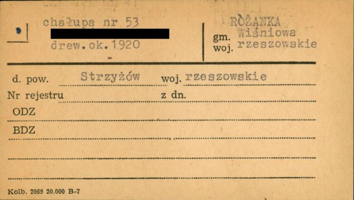 chałupa, skan 1