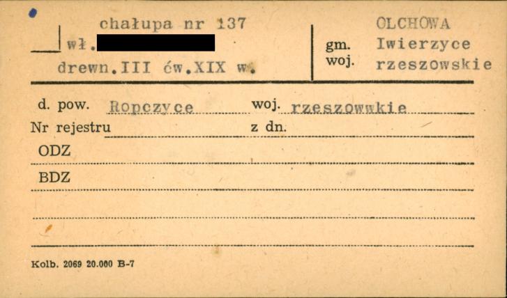 chałupa, skan 1