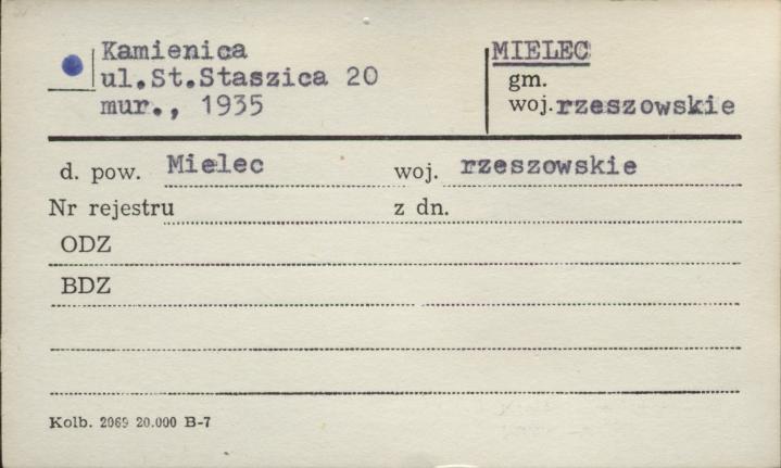 kamienica, skan 1