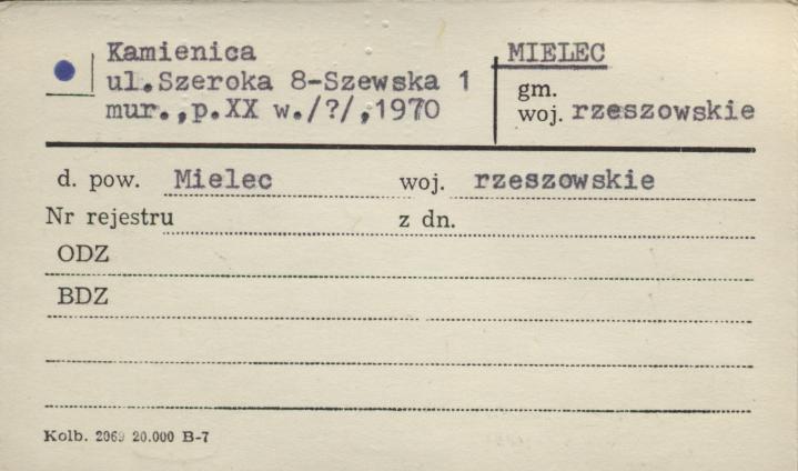 kamienica, skan 1
