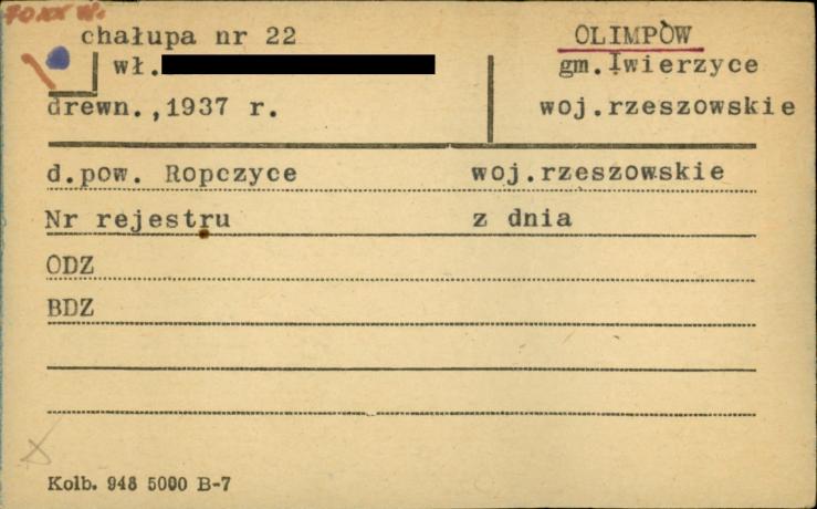 chałupa, skan 1