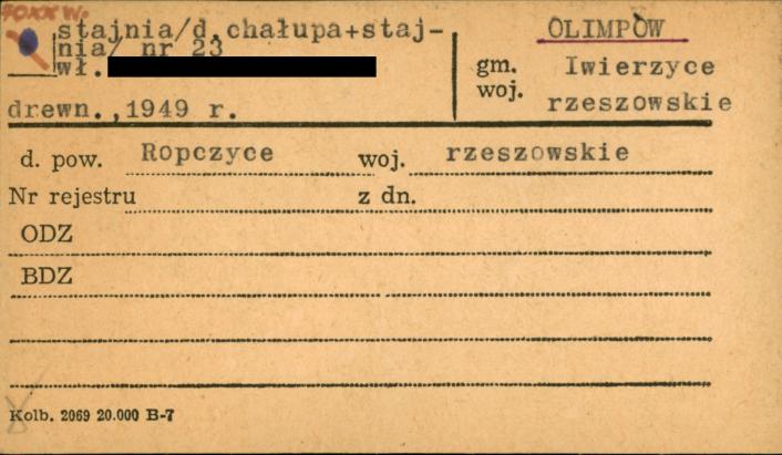 stajnia (d. chałupa + stajnia), skan 1
