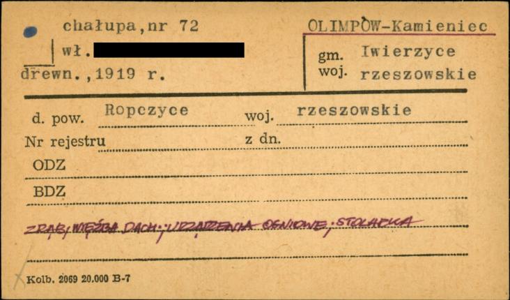 chałupa, skan 1