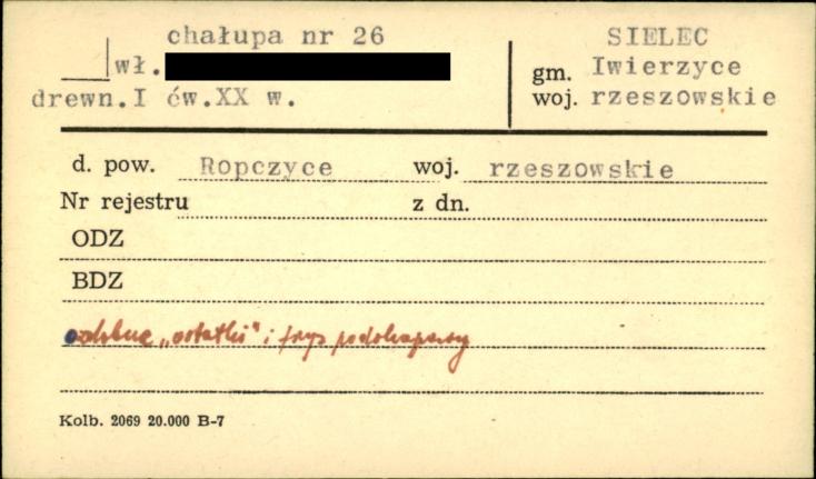 chałupa, skan 1