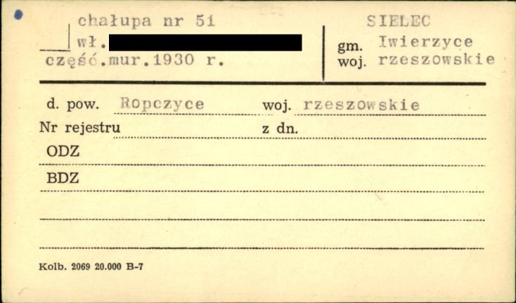 chałupa, skan 1