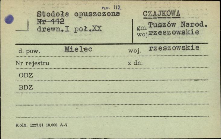 stodoła opuszczona, skan 1