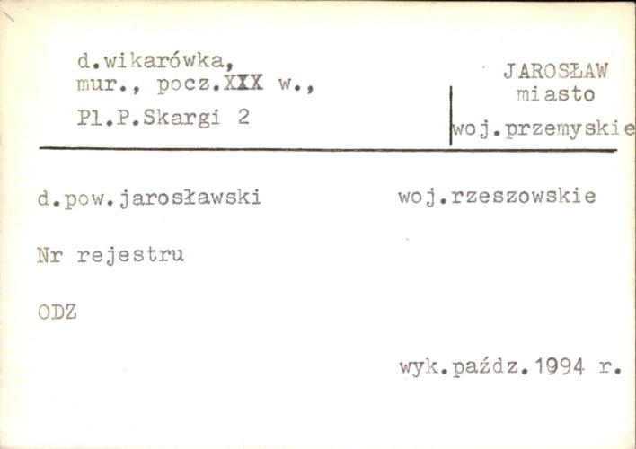 wikarówka, skan 1