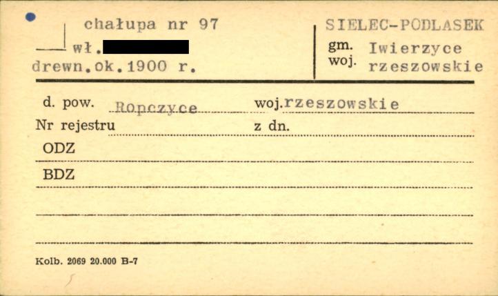 chałupa, skan 1