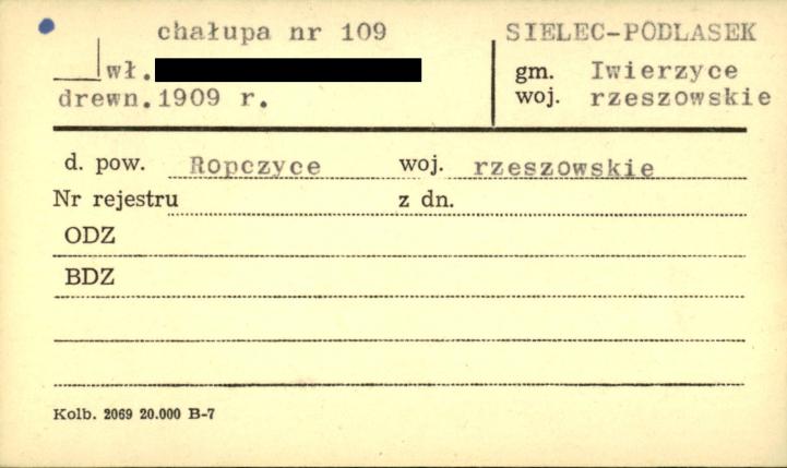 chałupa, skan 1