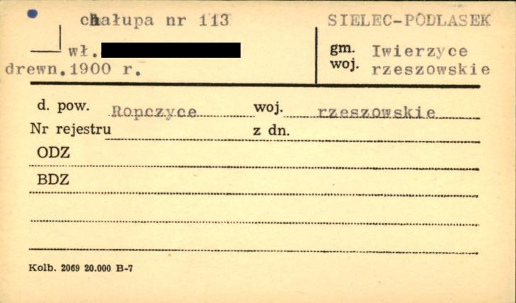 chałupa, skan 1