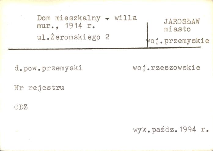 dom mieszkalny - willa, skan 1