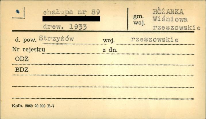 chałupa, skan 1