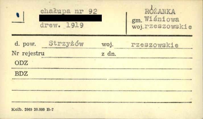 chałupa, skan 1