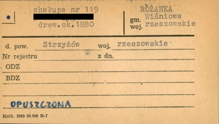 chałupa, skan 1