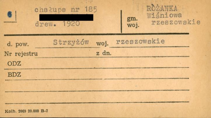 chałupa, skan 1