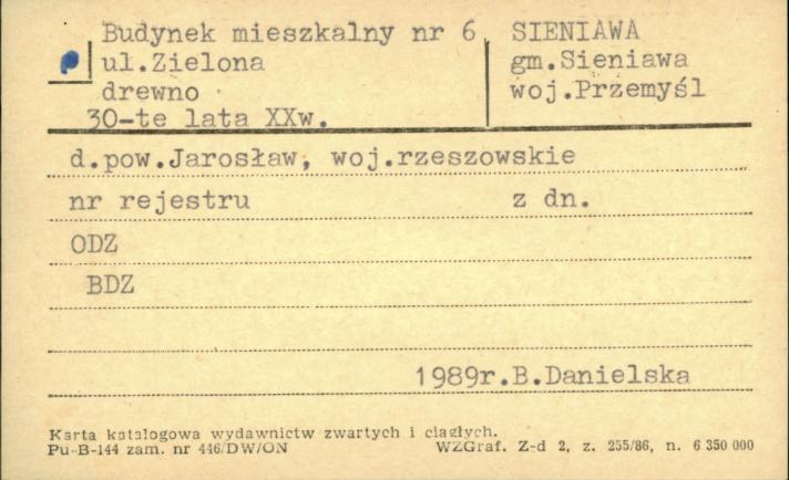 budynek mieszkalny, skan 1