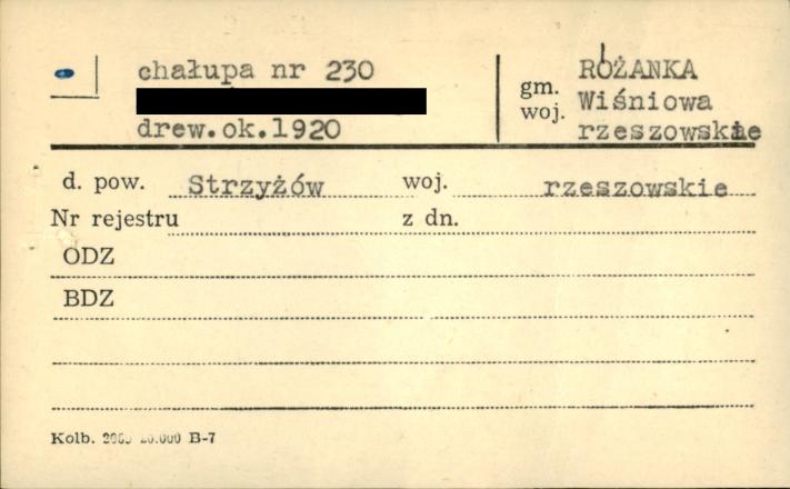chałupa, skan 1