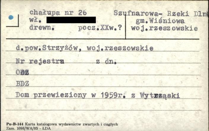 chałupa, skan 1