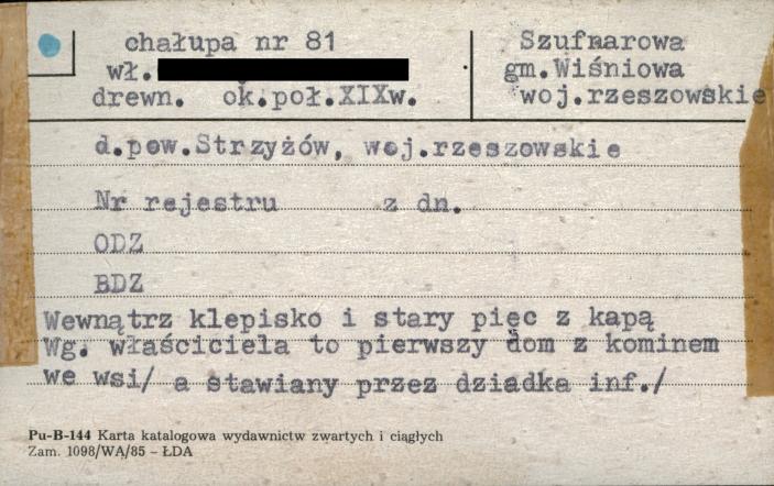 chałupa, skan 1